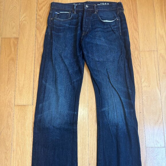 Vintage GAP 1969 Loose Flared Denim 31/32 - Picture 1 of 4